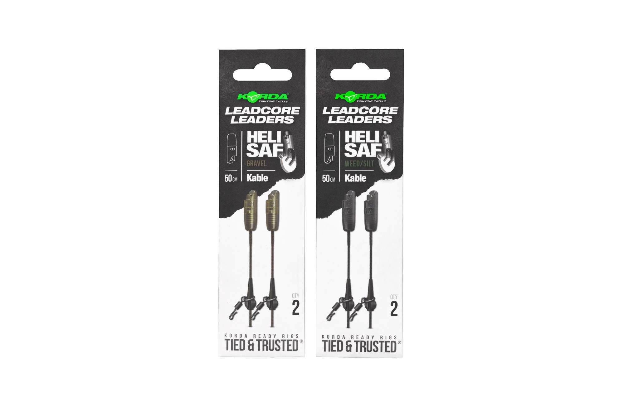 Korda Kable Leadcore Leaders Heli Safe 50cm